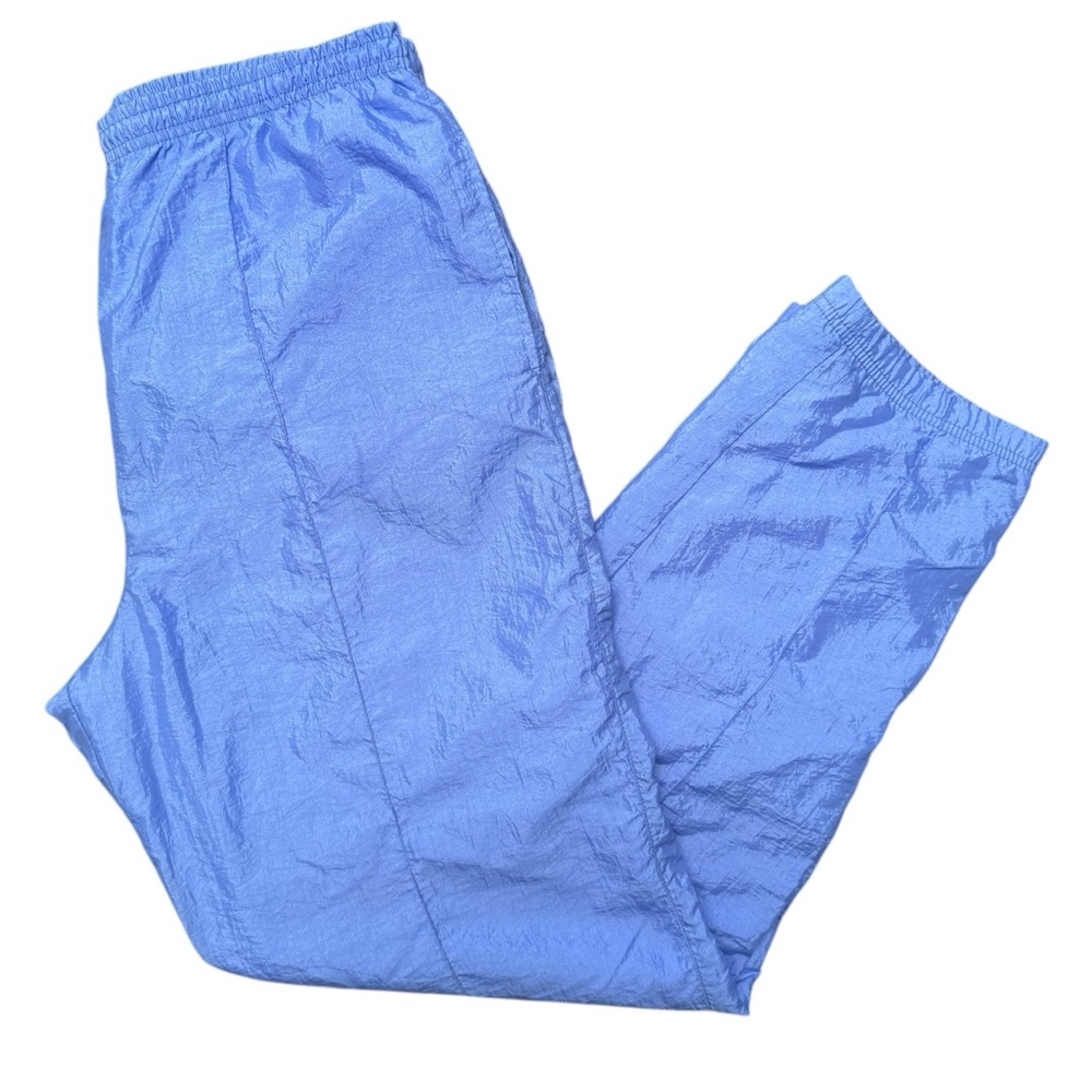 Vintage Head 80s 90s Active Nylon Track Pants Windbreaker Blue Purple